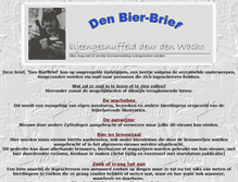 Tablet Screenshot of denbierbrief.belgianbeerboard.com